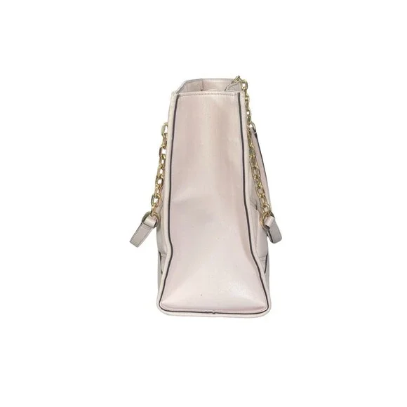 MICHAEL KORS Serena Large Shoulder Tote Blush Pink Gold Hardware With Wallet - Picture 4 of 16